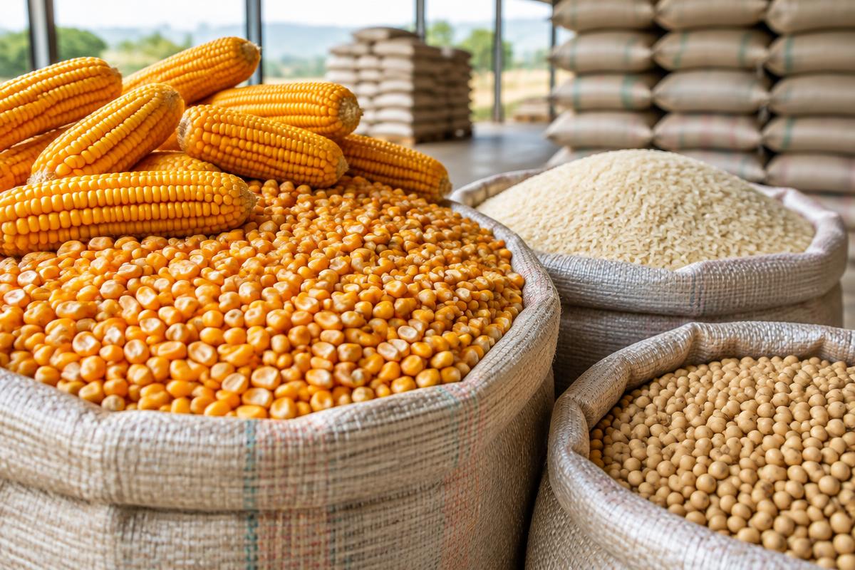 Commodity Aggregation agricultural value-chain illustration